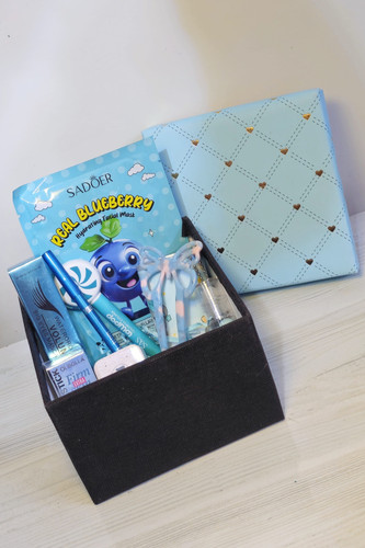 پک هدیه آبی کادویی