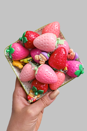 بالم لب توت فرنگی آویز دار