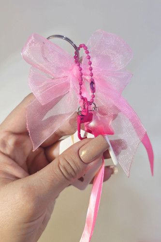 چارم بگ صورتی ۲ تکه