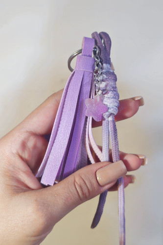 چارم بگ بنفش ستاره ای