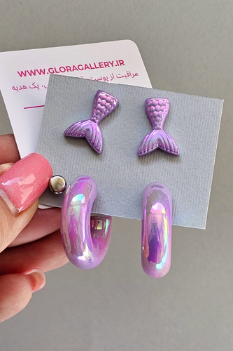 گوشوارههای کرومی پینترستی ۵ طرح